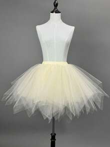 Váy tutu Giáng sinh cho nữ, váy lưới nhiều lớp với đường viền bất đối xứng, váy công chúa bồng bềnh, váy voan nhiều lớp, váy không gọng, thích hợp cho sân khấu lễ hội, tiệc tùng, biểu diễn, cosplay, khiêu vũ, trang trí lễ hội, váy lót cô dâu/phù dâu trong đám cưới, trang phục Giáng sinh, mùa hè, đi biển. - nhiều màu - Xem 19
