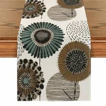 1pc Bohemian Style, Multi-Size Options, Table Runner, Table Decoration, Tablecloth, Home Decor, Dining Table Decor, Fireplace Mantel Scarf, Glass Door & Window Valance, Entryway Decor