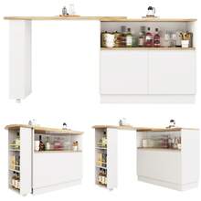 Buffets & Sideboards - White + MDF - View 10