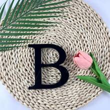 10/20厘米亚克力镜面墙贴，自带可移除字母：A-Z - 亚克力镜面层（带保护膜）+ 1厘米厚粘性泡沫背衬。双层设计营造3D效果；单层使用则呈现简约轮廓。非常适合定制姓名牌、办公室励志标语等。 - 黑色 - 查看 23