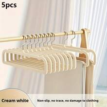 20/10/5/1 Stück Samt Hosenbügel, Kleiderständer Samt Hosenbügel mit 360° drehbaren Haken, platzsparender Kleiderschrank Organizer, rutschfeste Beschichtung, multifunktional für Jeans, Schals, BHs und Handtücher Aufbewahrung und Aufhängen - Verschiedenfarbig - Übersicht 15