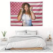 SLKIRGHX Tapestry Latto Flag Wall Hanging  Art Home Decorations - Durable & Lightweight Washable For Living Room   Bedroom  Festival Gift  Dorm Decor Flags Poster - 彩色 - 查看 4