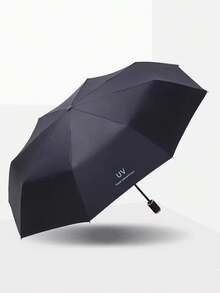 Automatic Retractable Heavy Duty Windproof And Waterproof Travel Umbrella For Sunny And Rainy Days, Automatic UV Protection, Heart Shaped For Boys And Girls, Valentine's Day And Halloween - Multicolor - View 12