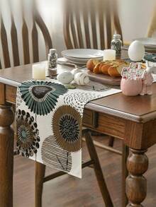 1pc Bohemian Style, Multi-Size Options, Table Runner, Table Decoration, Tablecloth, Home Decor, Dining Table Decor, Fireplace Mantel Scarf, Glass Door & Window Valance, Entryway Decor