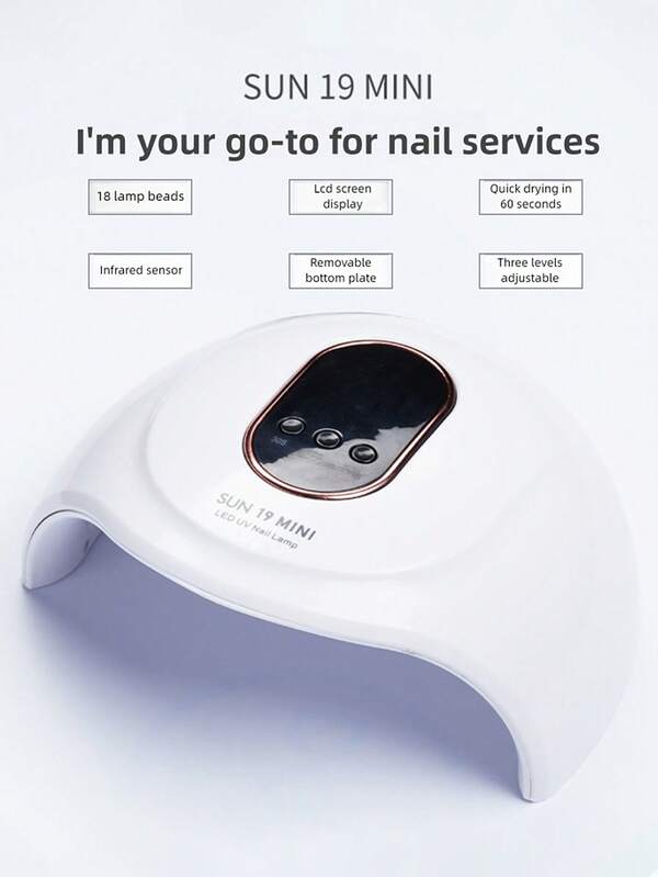 72W High Power Black Nail Lamp, Suitable For Nail Salons, Fast Drying Nail Curing Lamp, Nail Polish Gel Dryer, Professional Nail Salon Use, Can Be Given As A Gift For Women