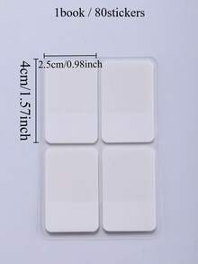 1 كتاب ملصقات فهرس إبداعية، ملصقات مذكرات لاصقة بيضاء، ملصقات إشارات مرجعية بسيطة، ملصقات مذكرات لاصقة قابلة للكتابة، ملصقات فهرس للمكتب والدراسة