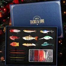 OPQ OPQ Fishing Gift Box Lure Set, Halloween, Christmas, Birthday Gift For Father, Husband, Boyfriend, Suitable For Saltwater And Freshwater Fishing