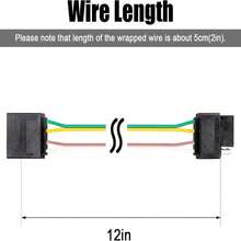 CZC AUTO 4 Pin Trailer Light Wire Harness Extension 18 Gauge 4-Way Flat Wiring Connector, 1ft, For Trailer Boat Car RV Truck - ColorA - View 2