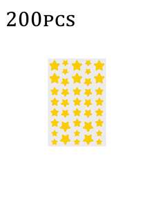 2000/1400/1120/400/240 Pcs Star Stickers, Halloween & Christmas Decoration Stickers, Colorful Five-Pointed Star Stickers For Party, Holiday Photo Decoration, Face Decor Stickers (1 Sheet Per Color), For Decoration Only (Not For Makeup)560/280/160/80/40pcs,Makeup,Cheap,Room Decor,Vanity,Travel,Bedroom,Makeup Accessories