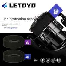 4pcs/Set Fishing Spool Belt Fishing Reel Elastic Spinning Wheel Protection Belt Band Pole Holder Fastener Fish Tackle Tool