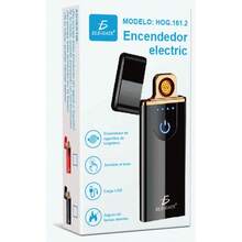 Mechero plasma eléctrico USB con indicador de batería - Blanco - Ver 6