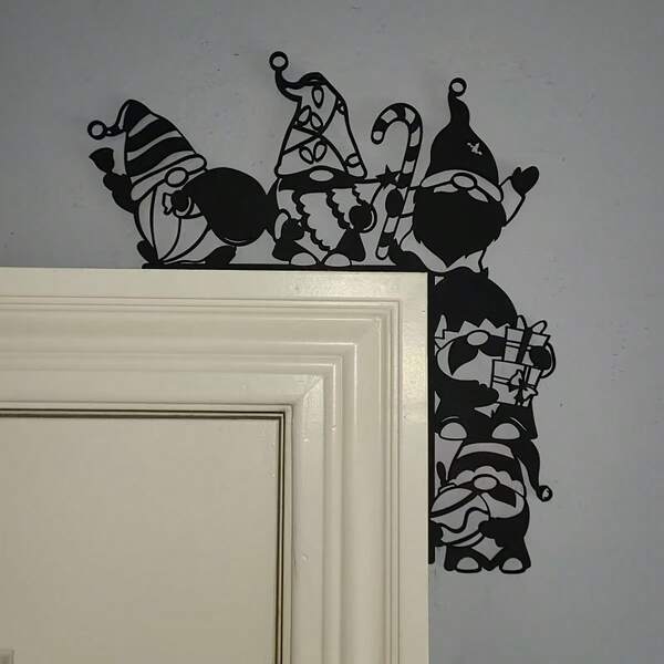 7,28 Zoll x 7,87 Zoll Weihnachtsmann Türhänger: Weihnachts- und Erntedank-Dekoration