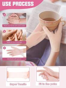 Mască exfoliantă din silicon pentru mâini și picioare, mâneci exfoliante reutilizabile, hidratantă, îngrijire a pielii sensibile, îngrijire a mâinilor, cadou, instrumente de îngrijire, mănuși moi din silicon, repară pielea uscată, mărime universală, excelentă pentru familie, mănuși hidratante, cadou pentru mama, Crăciun, accesorii de călătorie