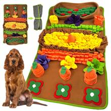 KM-P Snuffle Mat For Dogs - Interactive Feeding Training Blanket, Stress Relief Toy, Slow Eating Pet Mat