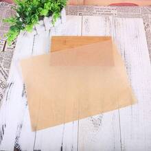 Brown Grease Resistant Wax Paper Sheets For Food Packaging Oil Resistant Paper Ideal For Chips Fried Chicken And Sandwich Wrapping At Parties Suitable For Food Contact And Storage Not Recommended For Oven Or Air Fryer Use - 棕色 - 查看 6