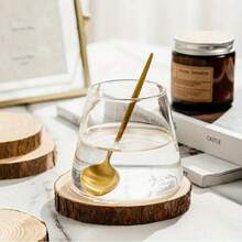 1 Pc Large Wood Slices, Natural Wood Slices, Unfinished Wood Centerpieces For Tables, Wood Slices For Centerpieces, For Display,Crafts,Painting,Table Decor,Wood Burning,DIY Crafts, And Home Decor,Rustic Wedding Decorations Valentines Orname - Brown - View 5