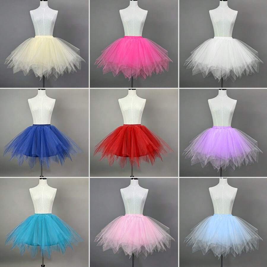 Váy tutu Giáng sinh cho nữ, váy lưới nhiều lớp với đường viền bất đối xứng, váy công chúa bồng bềnh, váy voan nhiều lớp, váy không gọng, thích hợp cho sân khấu lễ hội, tiệc tùng, biểu diễn, cosplay, khiêu vũ, trang trí lễ hội, váy lót cô dâu/phù dâu trong đám cưới, trang phục Giáng sinh, mùa hè, đi biển.
