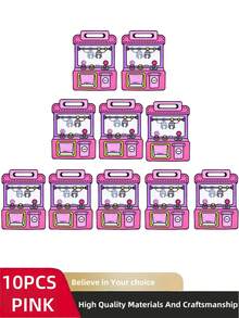 20 件便携式糖果袋、背包形状糖果零食袋、卡通抓娃娃机糖果零食袋、带透明窗口的卡通印刷包装袋、零食礼品袋、节日派对礼品包装袋（适用于派对礼品用品）、复活节情人节婚礼生日 - 彩色 - 查看 9