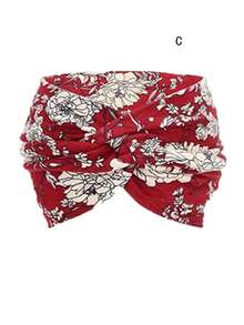 1 pieza Diadema ancha de estilo bohemio para mujer, turbante extra grande, diadema para hacer ejercicio, diadema de moda para yoga, accesorios para el cabello grueso y retorcido