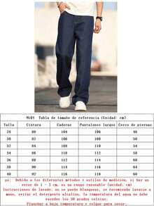 Jeans Business Straight Leg Men's Slim Fit Multifunctional Solid Color Pants Mid Waist Commuting Casual Wear, Fashionable Street Side Four-Color Optional Straight Leg Version, Easy And Comfortable To Wear All Year Round - 深灰色 - 查看 6