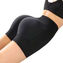 Butt Lifting And Enhancement Panties Shorts With Butt Padding, High Waist Shaping - Negro - Ver 1