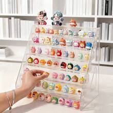 1 pieza Organizador de escritorio multifuncional con 2 cajones a prueba de polvo - Caja de almacenamiento apilable de polipropileno para cosméticos, papelería, accesorios - Gabinete de suministros de laboratorio para lápiz labial, base líquida, brochas de maquillaje, control remoto - Esencial para dormitorio de estudiante