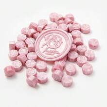 200 颗/包八角形封蜡珠，用于印章、手工制作卡片信封装饰、婚礼请柬、礼品包装、信封封口、派对请柬、剪贴簿、火漆封蜡珠 DIY - 多色 - 查看 42