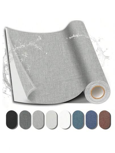 Kit de parches autoadhesivos de tela reparadora - Cinta reparadora duradera e impermeable para sofá, sillón, muebles, asientos de coche, ropa, tiendas de campaña, tapicería, bolsos, cortinas y talla grande - Ideal para lino, lona, microfibra, nailon, cuero y vinilo
