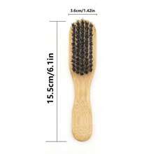1pc/2pcs Men Beard Brush, Hair Brush, Hair Comb, Women's Bangs Comb, Edge Brush, Volumizing Hair Brush, Anti-Static Hair Styling Tools