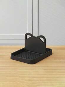 1pc Kitchen Lid Holder, Foldable Kitchen Utensil Holder For Spoons, Spatulas And Knives Storage Rack, Foldable