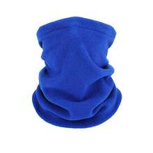 1PC Winter Neck Warmer Fleece Hood Windproof Face Mask, Suitable For Winter Skiing, Fishing, Hiking, Cycling - Multicolor - View 7