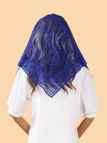 New Muslim Hijab Scarf, Breathable Triangular Shawl Neck Wrap For Dress