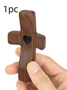 10个/20个/5个/1个装基督教木制十字架装饰品，优雅祈祷舒适手持木制十字架，适合家居和办公室装饰，是派对、生日、毕业典礼的绝佳创意装饰礼物，手工艺术手持十字架礼物，鼓励十字架礼物，家居装饰，圣诞装饰，房间装饰，圣诞节冬季圣诞装饰，家居圣诞礼物，圣诞装饰