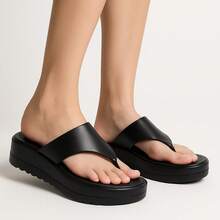 Vizzano Women's Flat Platform Clog 6492-319 Padded - 黑色 - 查看 2
