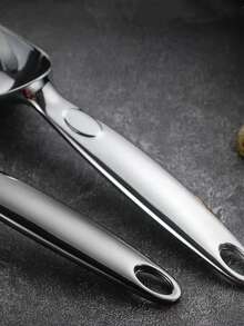 1pc Custom Ice Cream Dipping Tool Custom With Your Name Personalize Stainless Steel Ice Cream Scoop Versatile Dessert Spoon For Ice Cream Fruit And More Comfortable Grip Scoop For Home Use Christmas Gifts - Multicolor - View 7