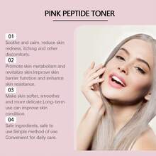 Hoygi Rose Double-Layer Textured Pore-Tightening & Essence Toner 100ml – A Hydrating, Soothing And Moisturizing Facial Care Liquid For Deep Nourishing And Brightening. Provides Glowing, Non-Irritating Skincare Suitable For All Skin Types, Ideal For Wet Compress, Pre-Makeup Use At Home Or Travel. - Hồng - Xem 6