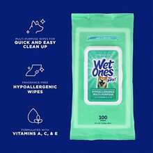 Wet Ones for Pets Multi-Purpose Dog Wipes with Vitamins A, C + E - Fragrance-Free Dog Wipes for All Dogs Wipes with Wet Lock Seal - 300ct Wipes Total(default) - Tipo 1 - Ver 3