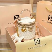 Bianco con albicocca-grande dimensione