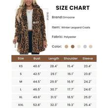 Women's Faux Fur Jackets Autumn Winter Leopard Coats Loose Fur Coat with Pockets - inicial - Ver 6