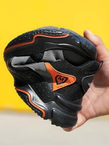 Dian Sen Christmas Gift Lightweight Steel Toe Safety Shoes, Men's Work & Sports Shoes, Easy To Wear Work Safety Boots, Breathable Sports Work Shoes, Men's Boots, Work Safety Shoes, Men's Safety Boots, Anti-Smash Work Shoes - New Black Insole - View 11