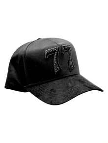 Gorra el Barbas hats 77  gamuza excelente fashion modelo diseño - Negro - Ver 8