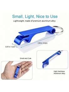 5/10/20/50pcs Customized Text/Logo Bottle Opener Keychain - Durable, Lightweight Metal Beverage Opener With Personalized Text, Suitable For Weddings, Business Events, Party Favors, Promotional Gifts, Great For Halloween/Christmas/Easter/Father's Day,Creative Carvings ,Forever Love - Nhiều màu - Xem 10