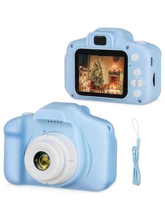 YAIUZGOO 1080P digitalkamera med 2-tums skärm, jul-/födelsedags-/högtidspresent, söt och bärbar, lämplig för män och kvinnor, 150mAh batteri