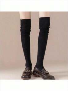 2-4 Pairs Of Randomly Dispatched Over-The-Knee Socks: Women's Summer Long Knee Socks, Spring And Autumn High Socks, Anti-Slip And Non-Tight Calf Long Socks For Pregnant Women, Winter