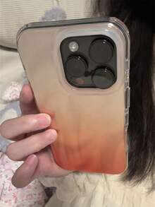 奢华豹纹手机壳，兼容 17 Pro Max、17 Pro、17 Air、17、16、15、14 Plus、13、12 Pro Max、11，时尚防震后盖 - 漸層橙 - 查看 4