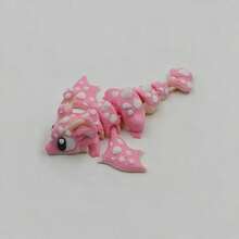 3D Printed Cute Mushroom House+Dragon Model Ornaments, Desktop Decoration Sculpture Ornaments, Holiday Gifts, Suitable For Home Decoration, Office Decoration, Car Decoration, Contemporary Art, Fantasy Design, Lightweight Decoration, Durable Decoration, Mini Decoration, Decorative Statues, Party Gifts, Holiday Gifts, Novel Desktop Ornaments, Gifts For Friends