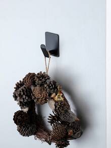 1pc/5pcs Adhesive Towel Hooks, Kitchen Hooks, Bathroom Wall Hooks, 304 Stainless Steel Heavy Duty Towel Rack Wall Hooks, Bathroom Clothes Hanger Hooks, Shower Towel Rack, Non-Slip & Waterproof, Suitable For Bathroom, Toilet, Kitchen