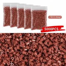1000/2000/5000 hạt nhựa nhỏ 2.6mm, hạt ghép hình pixel, hạt sắt nung chảy, hạt trang trí DIY chất lượng cao, quà tặng thủ công. - Đậu - Xem 30