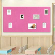 1 Stück 40x60cm großer künstlerisch-kreativer Wanddekoration Memo Board, dekorative Filzplatte für freie Kombination, geeignet für Büro und Heimdekoration, Korkwandleiste zum Befestigen und Pinnwand. Lehrermemo Board Schulmaterial, Halloween, Weihnachtsabend und Weihnachtsdekoration, auch als sinnvolles kreatives Geschenk für Freunde, Kollegen, Studenten und Senioren, Neujahrsgeschenk - 40*60cm - Übersicht 5