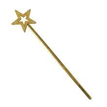 1pc Star-Shaped ABS (ABS Resin) Pentagram Magic Wand, Angel Star Fairy Magic Wand, Double Heart Magic Wand, Stage Performance Prop, Suitable For All Seasons,Party - Silver - View 5